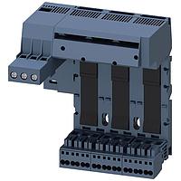 SIEMENS 3RA68128AC ມອເຕອ ໄດຣັບ 3RA6 INFEED 3 SLOT IEC VERSION SPRING