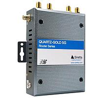 Siretta QUARTZ-GOLD-W21-5G (GL) ເຄື່ອງເສັ້ນທາງອຸດສາຫະກຳ QUARTZ-GOLD GIGABIT ROUTER 5G EU FREQ WIFI/2 LAN/1 SIM, 1 x RS232