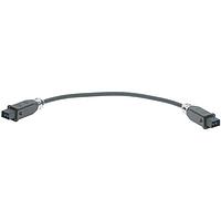 HARTING 33572111005004 ສາຍສະເພາະ Han 3A Marine LC Duplex Hybrid Double Sided Cable Assembly - DC Singlemode GOF, 3x2.5mm (AWG 14) - 100m