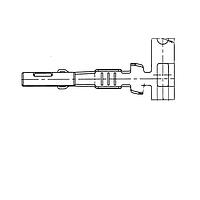 Yazaki 7116422102 ຂໍ້ຕໍ່ TERM 040 III FEM 1.0MM SLD