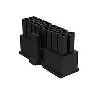 Amphenol FCI 10132445-14LF ຮອງສະໜອງ Headers & Wire Housings Minitek Power3.0 HCC DR V Rec Hsg 14Pos