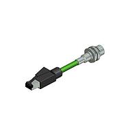 Amphenol CONEC 43-01679 Cat 5e CNCT CBL ML SCKT RJ45SKT M12X1 BCKMNT