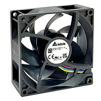 Delta Electronics, Inc. QFR0912LJ-00P0 ພັງລົມ Axial DC Axial, 92x92x25mm, 12VDC, 44.94CFM, 1.44W, 33.5dBA, 2850RPM, Tach/PWM