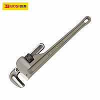 BOSI BS236748 Aluminum Alloy Pipe Wrench (48"/1200mm,clamp 141mm)
