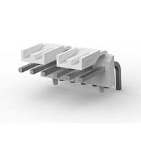 AMP Connectors - TE Connectivity 3-644617-6 ປລັກຮາວຊິ້ງ 06P MTA156 HDR ASY PO RA FB LF