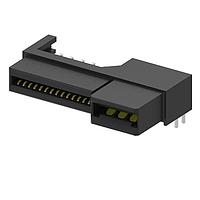 Molex 45984-2153 ຫົວກາງຮັບສະຫຼຸບ EXTreme LPHPower RECP Header ມຸມຂວາ 2 ພະລັງງານ CONT 28 ສັນຍານ CONT Au Plating
