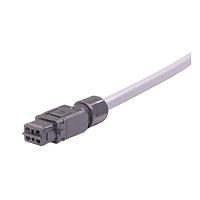 HARTING 33500100201100 ການປະກອບສາຍເຄັບຮູບສະແກນສີ່ຫມາກ Han 1A 3+PE IP65 ສາຍເຄັບສິ້ນດ້ານເດັງ, ບໍ່ມີການປົກກັນ, ຜູ້ຍິງ, ຮຸ່ນກະລຸນາລອກ (ສັ່ງກະລຸນາລອກແບບແຍກ), 4x14AWG, PVC ສີເຫຼືອງ, 10m