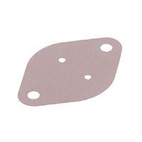 Bergquist SP1000-0.009-00-103 Thermal Pad Sil-Pad, 0.009" ຄວາມຫນາ, ບໍ່ມີການຕິດກັນ, 0.75x0.8", 0.16" ລົດລອດຮູ