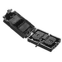 Aries Electronics 44-547-11E ຊ່ອງສະຕັກ Zero Insertion Force (ZIF) UNIV SOIC ZIF SKT