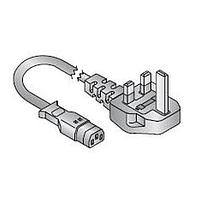 Kobiconn 173-0002-E ສາຍພະລັງງານ AC ສຳລັບສະຫະລັດອັງກິດ 3 ຂາ PLUG-JACK