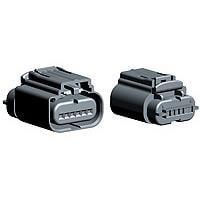 AMP Connectors - TE Connectivity 1438153-6 ກອງປົກກັນ 1x6 ກະແຈຕິດຕັ້ງຕົວຫລັກ B