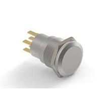 Alcoswitch - TE Connectivity 5-2213767-6 ປຸ່ມກົດສະຫນອງ AV19 DPM 0.4VA ປ່ຽນຫຼັກ MOVE RING LED ສີຂຽວ 24V