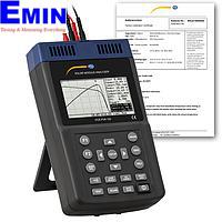 PCE PVA 100-ICA ເຄື່ອງວັດແທກໄຟຟ້າ photovoltaic (0~60V; 0,01~10 A; ISO Calibration Cert.)