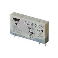 Carlo Gavazzi RSLM100024 ອຸດສາຫະກຳລີເລຍ Slim Industrial Electromechanical Relays series, 6A 250VAC/30VDC, 5 pins, SPST (1 Normally Open contact), Coil voltage 24VDC