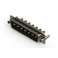 EDAC 627-24W7624-4NE ຕົວເຊື່ອມຕໍ່ Mixed Contact D-Sub Connectors Vertical Combo Dsub