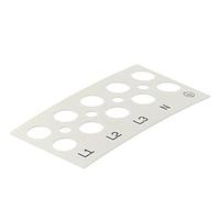 AMP Connectors - TE Connectivity 1776804-1 ເຄື່ອງມືແລະອຸປະກອນເຊື່ອມຕໍ່ Terminal Block Europa Marking strip