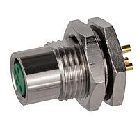 Stewart Connector SS-12800-003 ຕົວເຊື່ອມ M8 A-Code Connector ຜູ້ຊາຍ ຕິດຕັ້ງຫຼັງກະແຜ່ນ PCB ມີ 4 ຈຸດຕິດຕໍ່ ຂາຍບົດບາດ PCB ປະຕິບັດ IP68