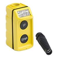 Square D 9001BW98Y ສະຫນັບສະຫນູນການຢຸດຉົດສຸດກັບ PENDANT STATION 600VAC 5A, ປະເພດ BW