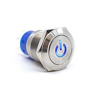 E-Switch ULV4F2BSS541 Anti-Vandal ANTI-VANDAL, 3A 250VAC, SPDT On-(On), ຕິດຕູ້ Panel, ການບົດລົງດ້ານໜ້າ