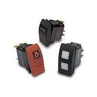 Carling Technologies V6D2UHHB-00000-000 ປ່ຽນກົດ Contura Sealed Rocker Switch V6D2UHHB00000000