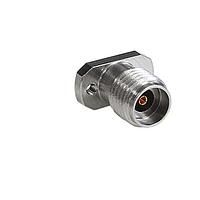 Bulgin RF292DJB ຕົວເຊື່ອມ 2.92mm Jack ບໍ່ຕ້ອງບົດ PCB ຕິດຕັ້ງດ້ວຍການອອກແບບກະດູກອອກ RF Connector, 2 ຮູ Hole Flange Stripline