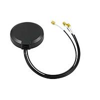 Quectel YB0008AA MIMO ພາຍນອກ, 4G ຫຼັກ: 698 960 MHz, 1710 2690 MHz; GNSS: 1575.42 +/-5 MHz, 1561.098 +/-5 MHz; 4G ສອງ: 1710 2690 MHz, ຫຼັກ LTE & ສອງ LTE & GNSS, ການປະສົມ, 300 +/-10, SMA ຜູ້ຊາຍ (ຫົວກາງ), ການຕິດກັນ, ສະຕິກເກີ 84 17.5