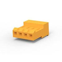 AMP Connectors - TE Connectivity 3-641148-4 ຮູງຮັບ Receptacle 04P MTA156 ASY 18AWG ORA LF