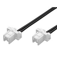 Molex 221958-1021 Discrete Wire CLIKMatetoCLIKMate (OTS) ສາຍສະບັບ 2mm ຊັ້ນດຽວ ຍາວ 100mm 2 ວົງຈອນ ສີຂາວ