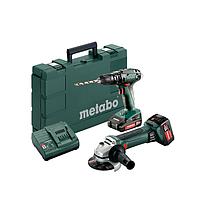 METABO COMBO SET 2.4.4 18 V ເຄື່ອງໄຮ້ສາຍໃນຊຸດ (SB18+W18)