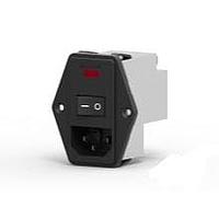 Corcom - TE Connectivity PE0S0DHX0 ການເຂົ້າ 10AMP ຕິດຕັ້ງ FLANGE