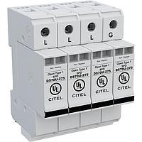 CITEL DS74US-480D ອະຊີເພີ AC Power Din Rail AC Power Surge Suppressor, 70kA max, 480V Delta. 4P