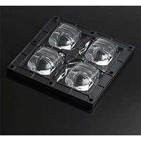 Ledil FP15672_STRADA-2X2MXS-T4-B ລ້ອງຫຼາຍພໍ່ມີການປະສົມກັບຂາຍສຳຫຼັບສະແດງສີ່ຕໍ່ຕຳແໜ່ງ 90x90mm (D) 14,2mm