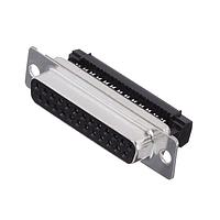 NorComp 184A025-292L001 ຊ່ອງສຽບ 25P FEM ສາຍແພຮາບ IDC, GOLD FLASH