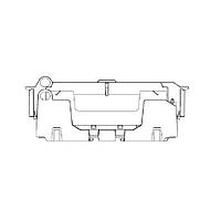Eaton Bussmann CVRI-RH-60030 ຝາບລັງການຟິວສ໌ບລອກສ໌ Indicating FUSE BLOCK COVER for HM60030 W/IND