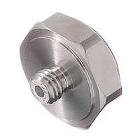 Amphenol Wilcoxon SF22 ພື້ນຖານຕິດຕັ້ງ ແຜ່ນກັນແຮງສົມບູນ, 1/4-28 ເປັນ M8-1.25, ສະຕິກເລກ 0.82", ນ້ຳໜັກ 38 ກຣາມ