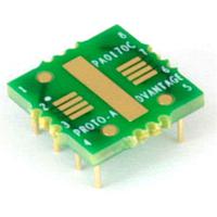 Chip Quik PA0170C ອາແດບເຕີ Mini SOIC-8 Exp Pad ເປັນ DIP-8 SMT Adapter (0.65 mm pitch) ຊຸດຂະໜາດກະທັດ