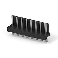 AMP Connectors - TE Connectivity 5-1123723-8 ຮອງສະໜອງແລະກອງສາຍສີ 3.96 EP HDR ASSY 8P(ສີດຳ)