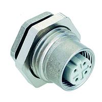 HARTING 21033712402 ຄອນເນັກເຕີວົງມົນແມັດຕຣິກ 4P M12 ສຳລັບຕິດຕັ້ງແຜງ DCODING