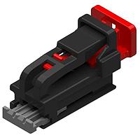 Aptiv 15509274 ຕົວເຊື່ອມຕໍ່ 2 ທາງ ຜູ້ຍິງ OCS 1.5 ບໍ່ມີການປິດປັງ ສີດຳ CONN