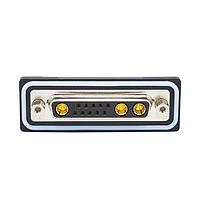 NorComp CDFS13W3203L211 ຕູມຕໍ່ຕ້ານປະສົມ D-Sub 13W3 ປະຕູບບບ F FL 4-40 int thrd 20 Amp