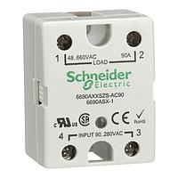 Schneider Electric Relays 6690AXXSZS-AC90 ອິນດິເຄເຕີ 6000 SSR SCR, SPST-NO, 90 A