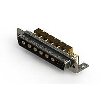 EDAC 629-13W6240-5NC ຕູ້ຕິດຕໍ່ D-Sub ປະສົມມຸມຂວາ ຕູ້ຕິດຕໍ່ພະລັງງານ Combo D-Sub