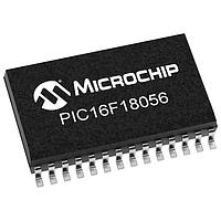 Microchip Technology PIC16F18056-I/SO MCUs 28KB Flash, 256EE, 2KB RAM, 10b ADC, PWM, CCP, HLT, WDT, PPS, EUSART, SPI/I2C