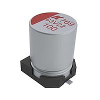 KEMET A769KS227M1VLAS016 ອາລູມິນຽມ ໂປລິເມີ ຄາປາຊິເຕີ 35Vol 220uF SMD 2KHr ESR=16 mOhms