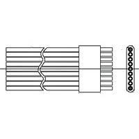 Raychem - TE Connectivity 8-1589449-8 ຮອດເດີແລະຮູງສາຍສະເຫຼີມ USS009SC2DM012T STRIP CON
