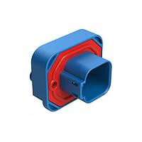 Amphenol SINE Systems AT15-6P2-BM04BLU ຕົວເຊື່ອມຕໍ່ Str Flng Mnt PCB Rcp 6POS Tin Cont