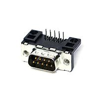 Amphenol Commercial Products D09P13B6UA00LF ປລັກ DSUB R/A STB 9 ພິນ