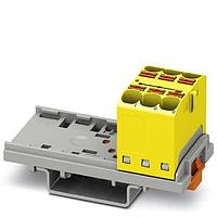 PHOENIX CONTACT 3273532 ບລັອກການຈັດຈໍາໜ່າຍ Push-In PTFIX 6X4-NS35 YE