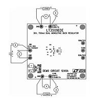 Analog Devices DC1248A ບົດທົດສອບຕົວຄວບຄຸມແຮງແຟງ - ຕົວຄວບຄຸມແຮງແຟງປ່ຽນແປງ LT3509EDE - ບົດທົດສອບລວມສອງ 7