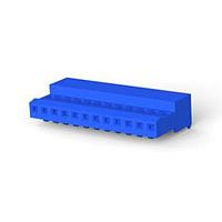 AMP Connectors - TE Connectivity 4-641192-2 ການປະກອບ Receptacle 12P MTA100 CONN ASSY BLU LF